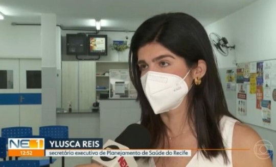 Rede Globo entrevista Gestora Governamental sobre vacinação no Recife