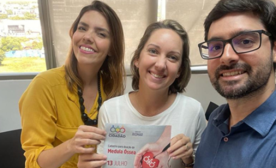 Gestores Governamentais capitaneiam campanha para doação voluntária de medula óssea