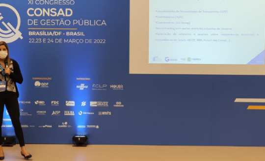 Cinco Gestores Governamentais produzem trabalhos apresentados no Congresso Consad