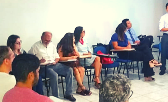 Gestores Governamentais realizam oficina na Gerência Regional de Saúde