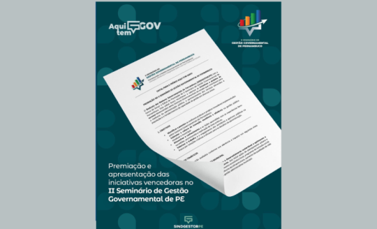 Edital para o Prêmio AQUI TEM GGOV  2ª edição