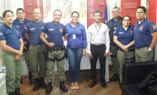 Gestores Governamentais visitam unidades para análise de indicadores na área de segurança