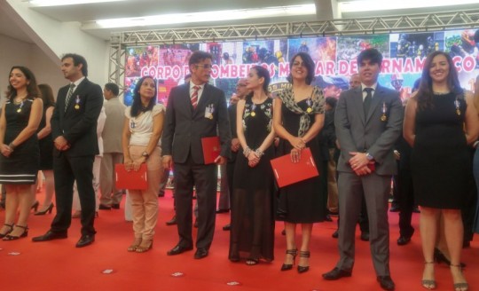 Gestores Governamentais recebem Medalha de Mérito Bombeiro Militar