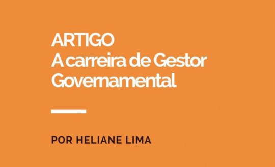 ARTIGO - A carreira de Gestor Governamental